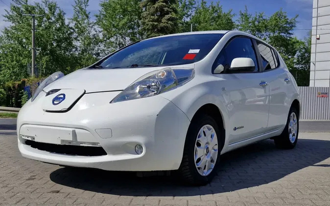 nissan leaf śląskie Nissan Leaf cena 22200 przebieg: 90000, rok produkcji 2016 z Ogrodzieniec